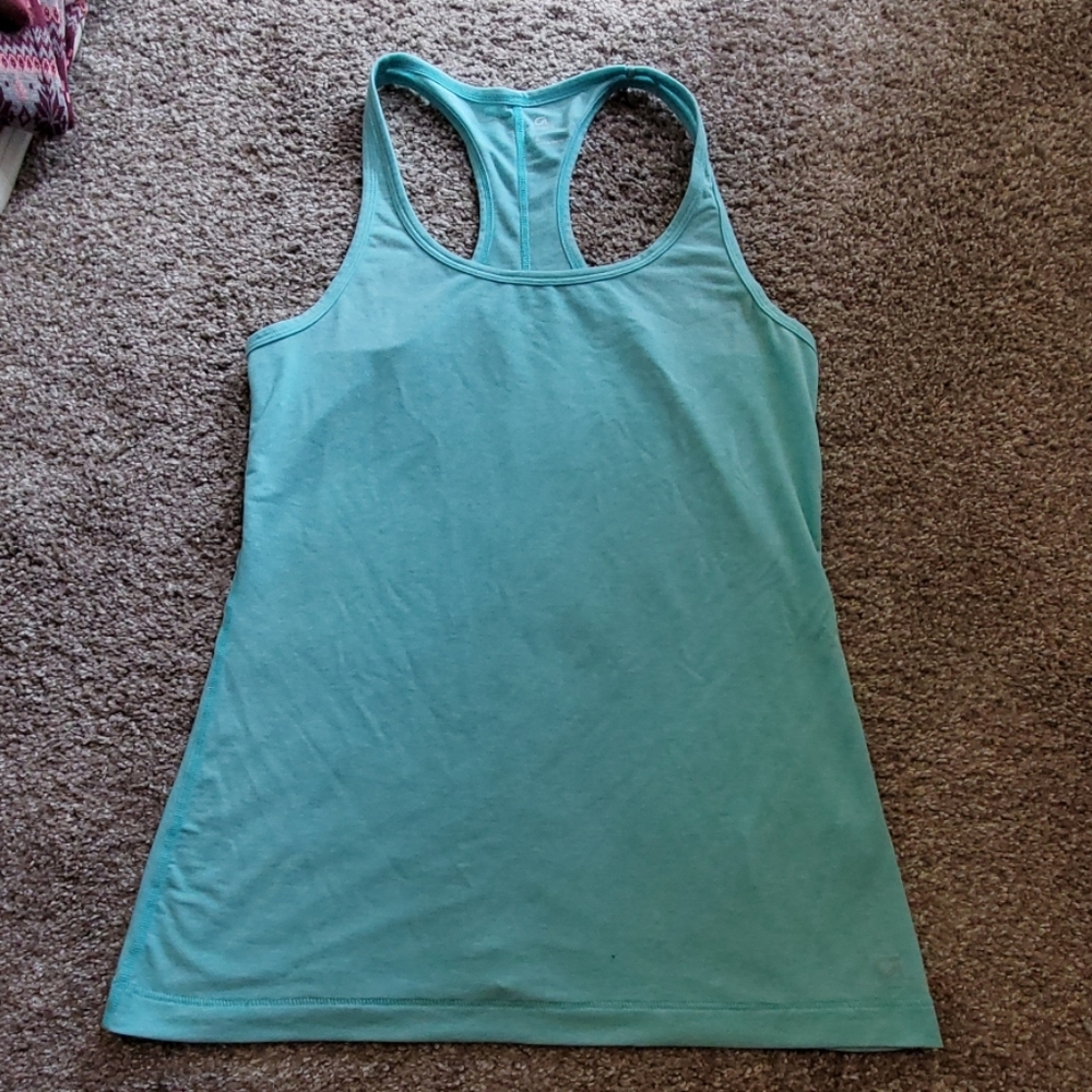 Gap fit breathe lt blue workout tank, size small